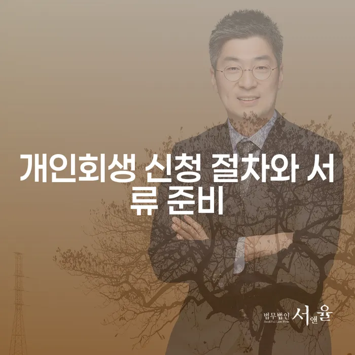 개인회생 신청 절차와 서류 준비를 어떻게 해야 할까요?